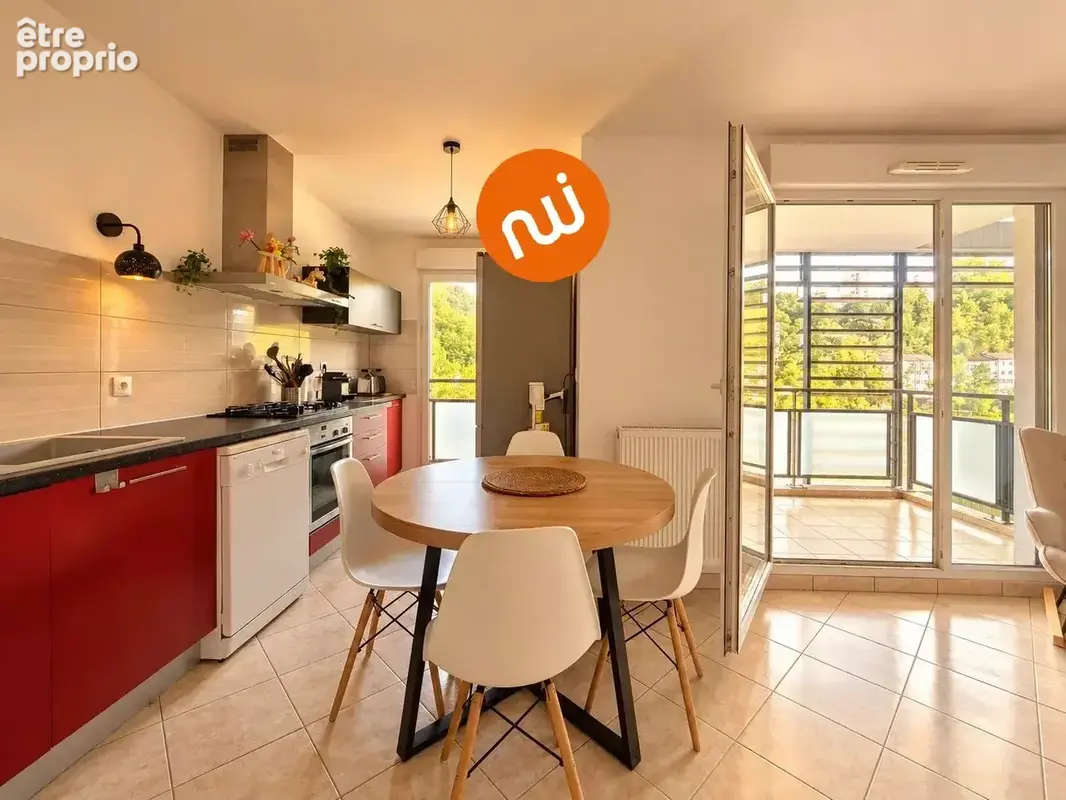 Vue quai de saone - appartement t3 - 62m² - garage - photo 4