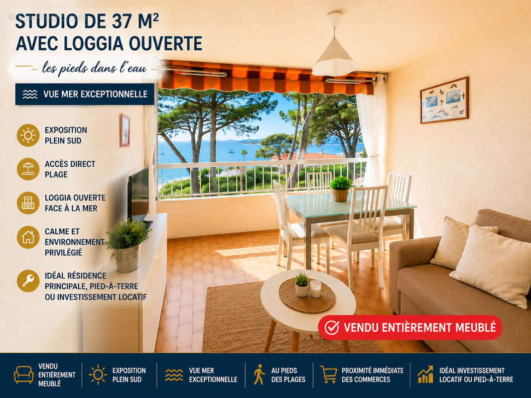Appartement à SAINT-MANDRIER-SUR-MER