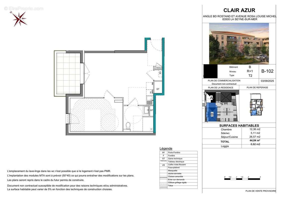 Appartement à LA SEYNE-SUR-MER