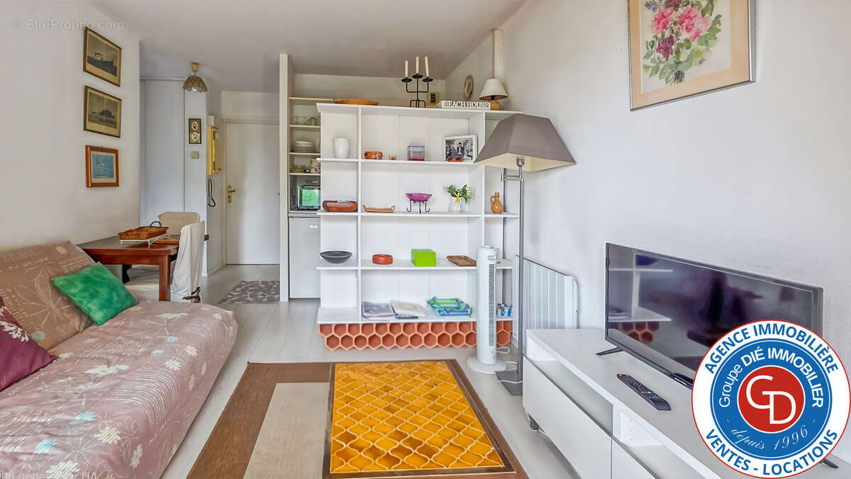 Appartement de type 2 avec balcon et piscine - photo 6