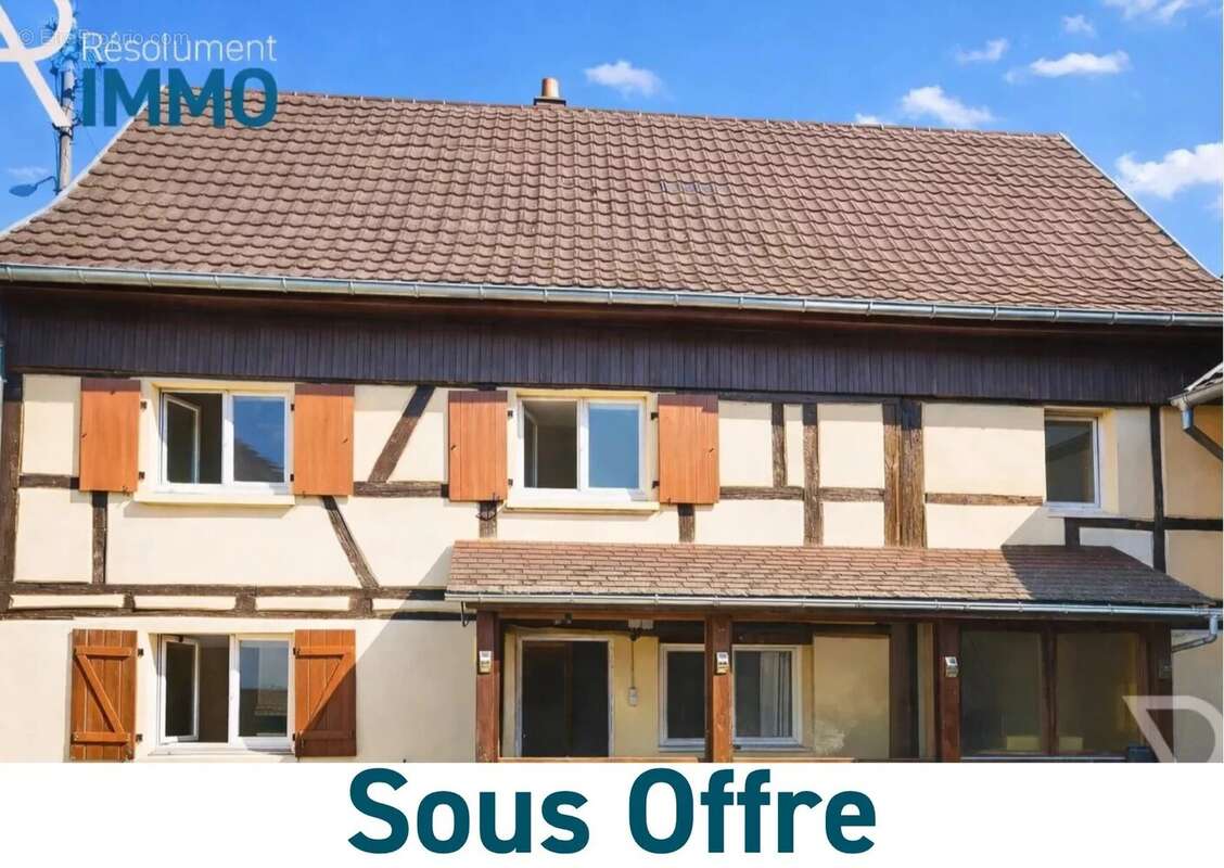 Maison à SAINTE-CROIX-EN-PLAINE