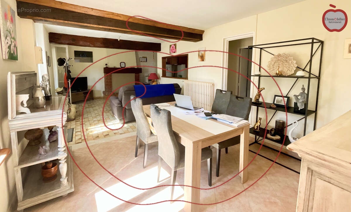 Maison de campagne avec jardin arboré de 1 735 m2 - 15 mm de verneuil sur avre - photo 17