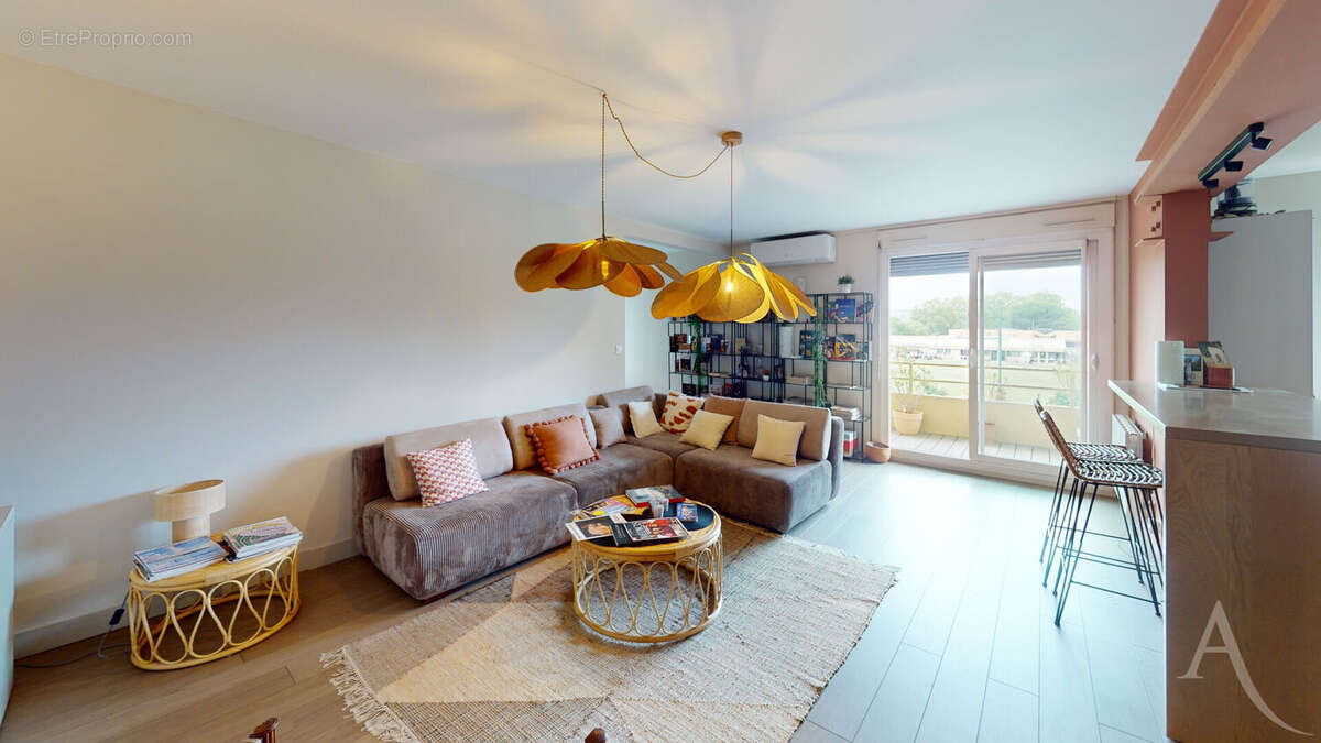 Toulouse l'ormeau tres bel appartement de 83 m2 avec balcon cave et parkings. - photo 8