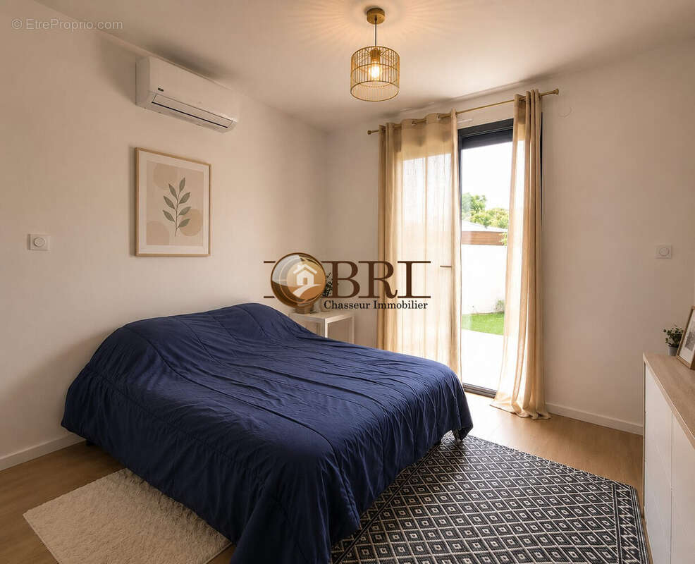 chambre plain pied - Maison à LYON-8E