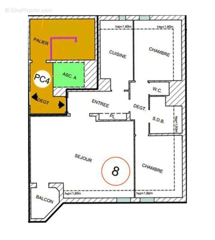 Appartement à METZ