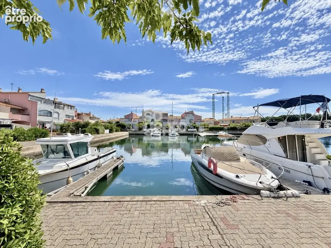 Réf : 2324 - Vente Marina 4/5 Pièces, parking et ponton privatif au Cap d'Agde ! - photo 3