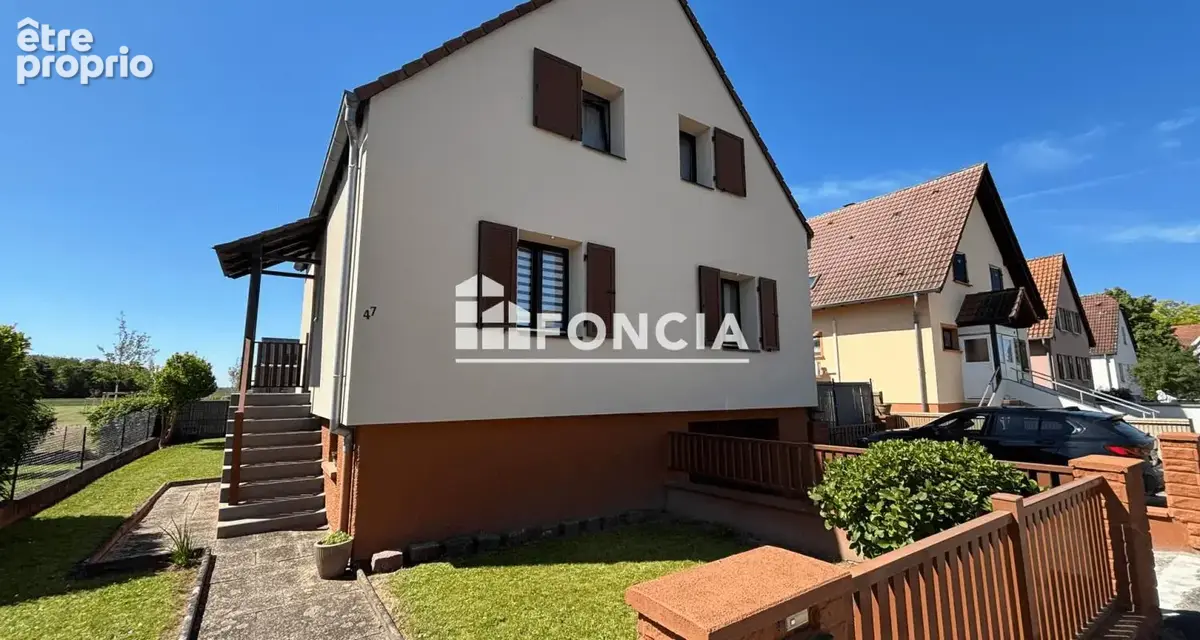 Maison -  115 m2 - 5 pieces -4  chambres - terrasse - sous-sol - terrain 400m2 - photo 7