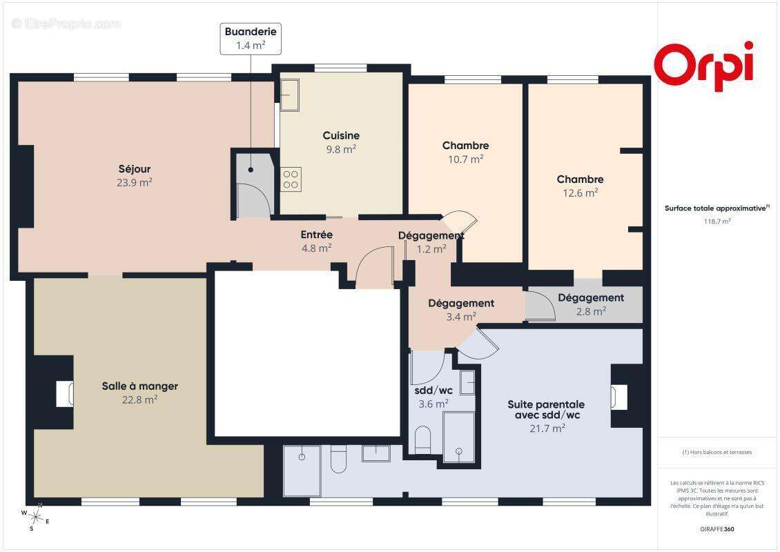 Appartement à BERNAY