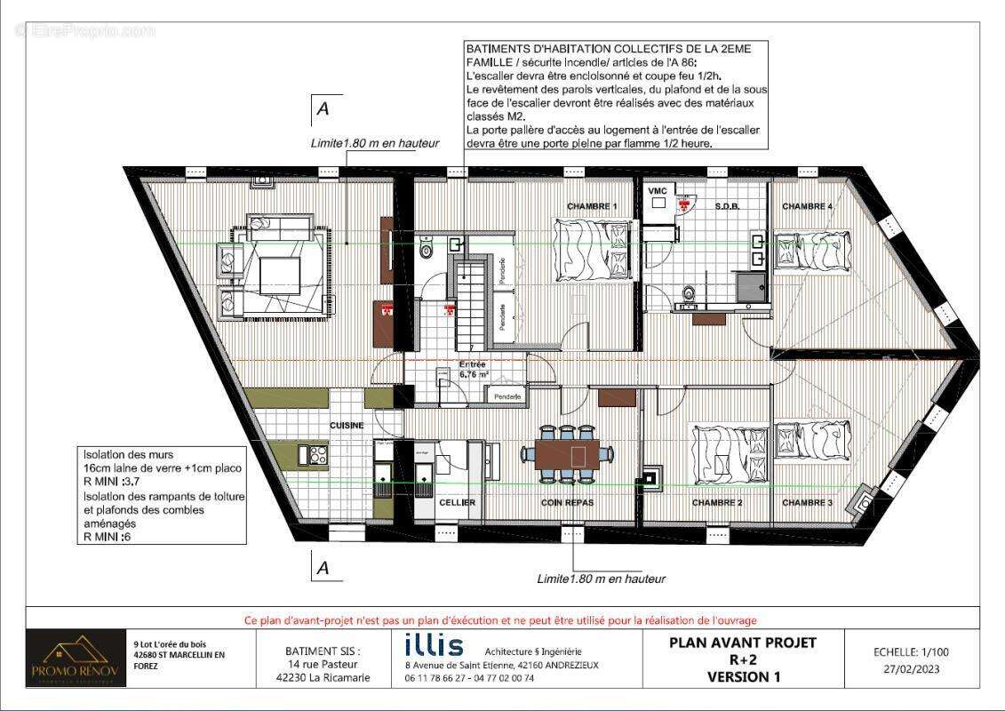 Appartement à LA RICAMARIE