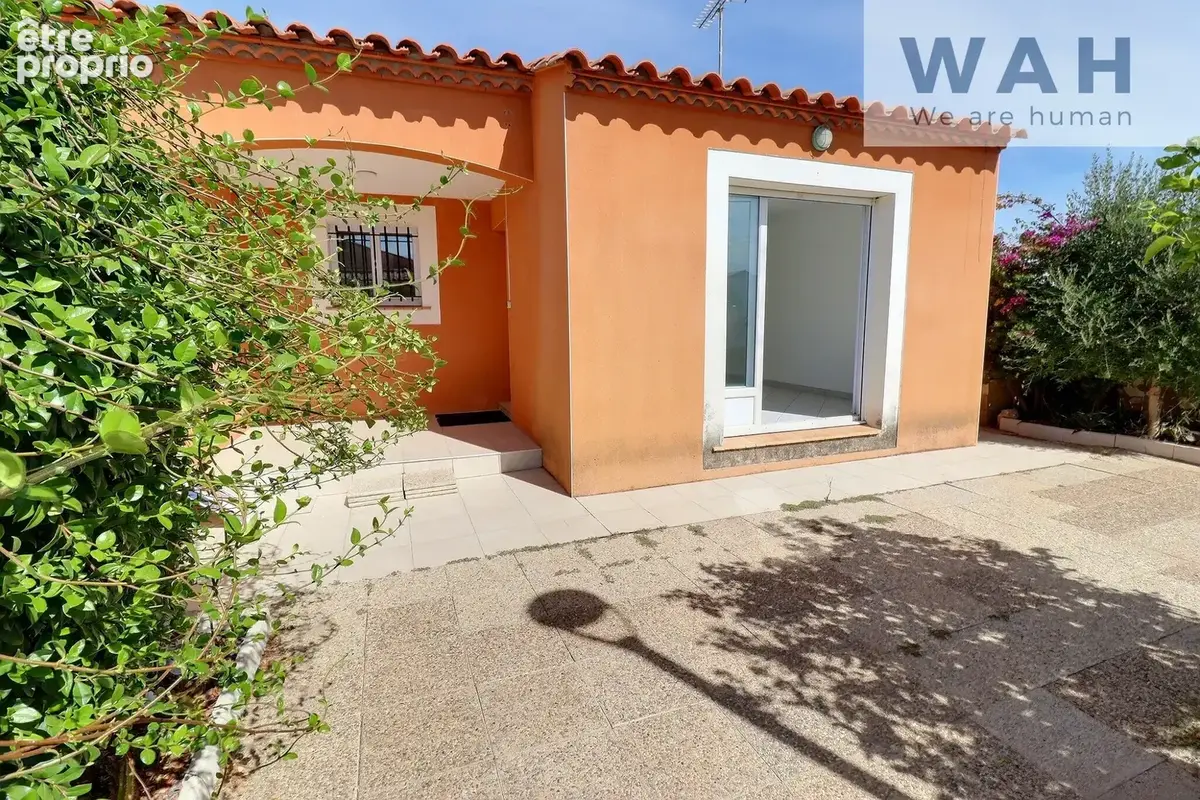 Maison plain-pied 3 pieces 71m2 et garage - terrain 269m2 - 34110 frontignan - photo 2