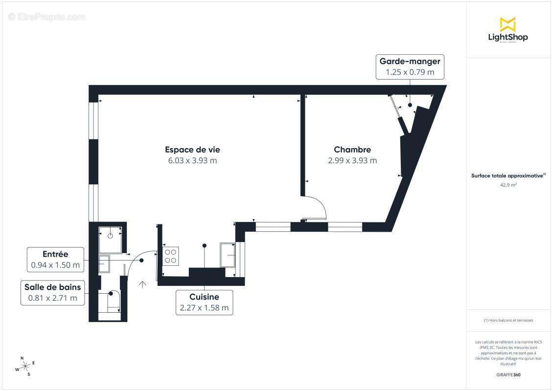 Appartement à PARIS-10E