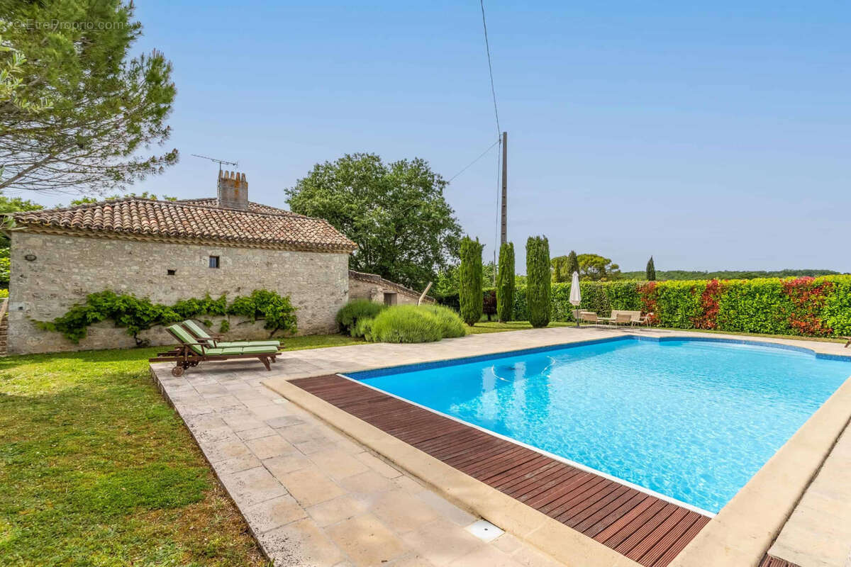 Maison de campagne avec piscine et annexe - photo 15