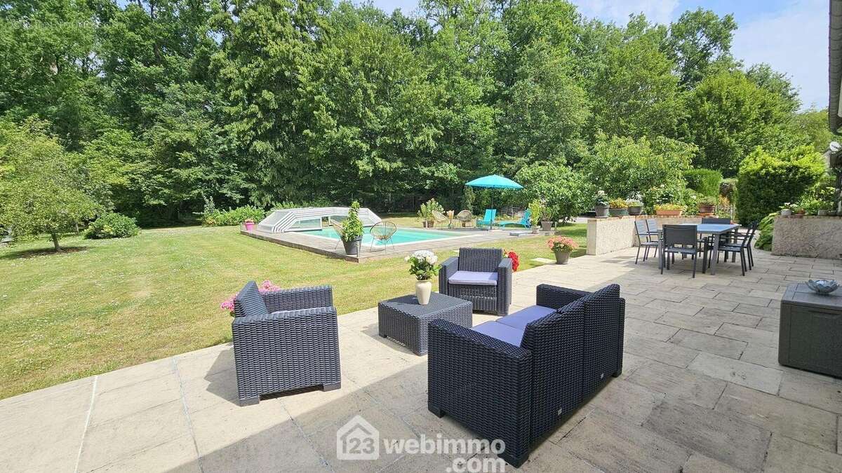 Voici la seconde terrasse....