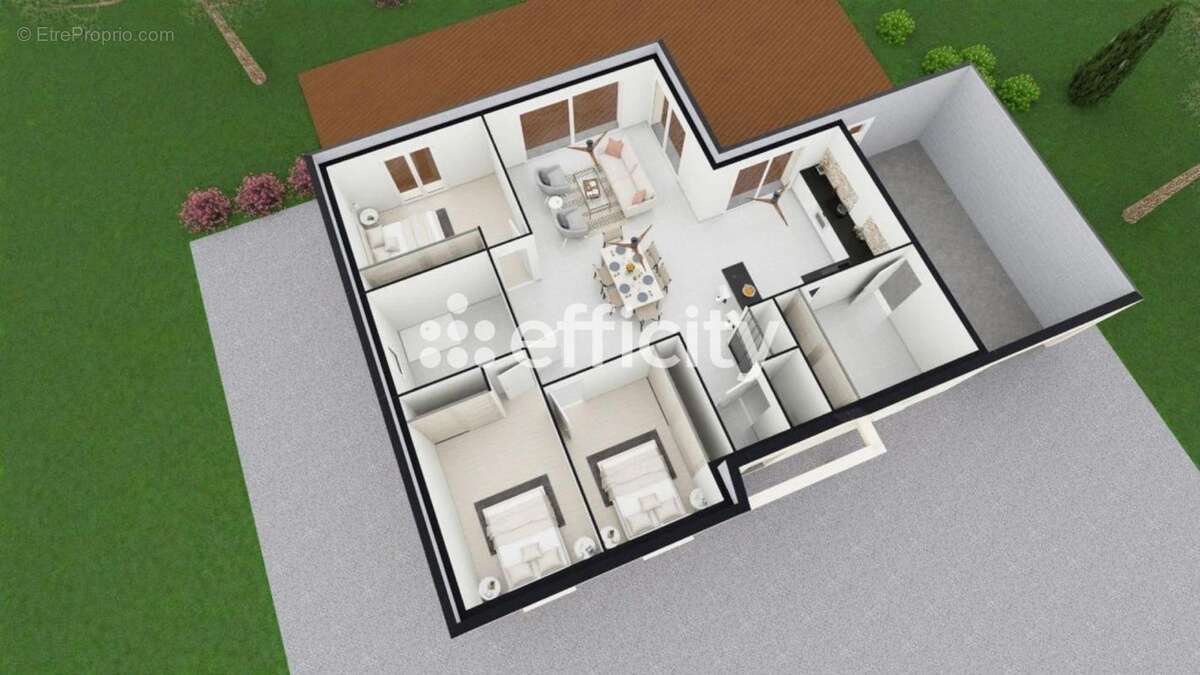 Terrain 677 m² à Radon  - photo 2