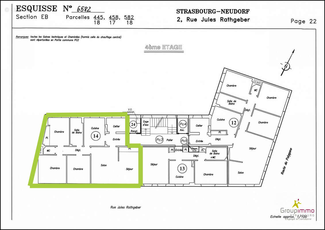 Appartement à STRASBOURG