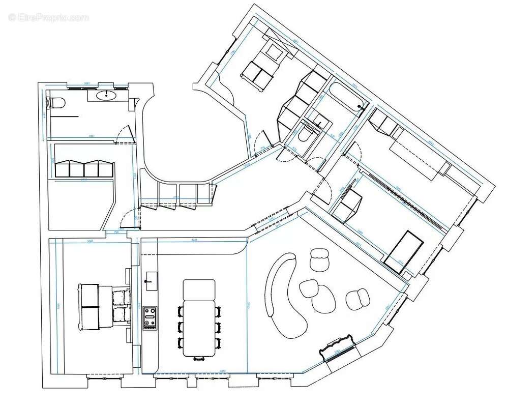 Appartement à PARIS-16E