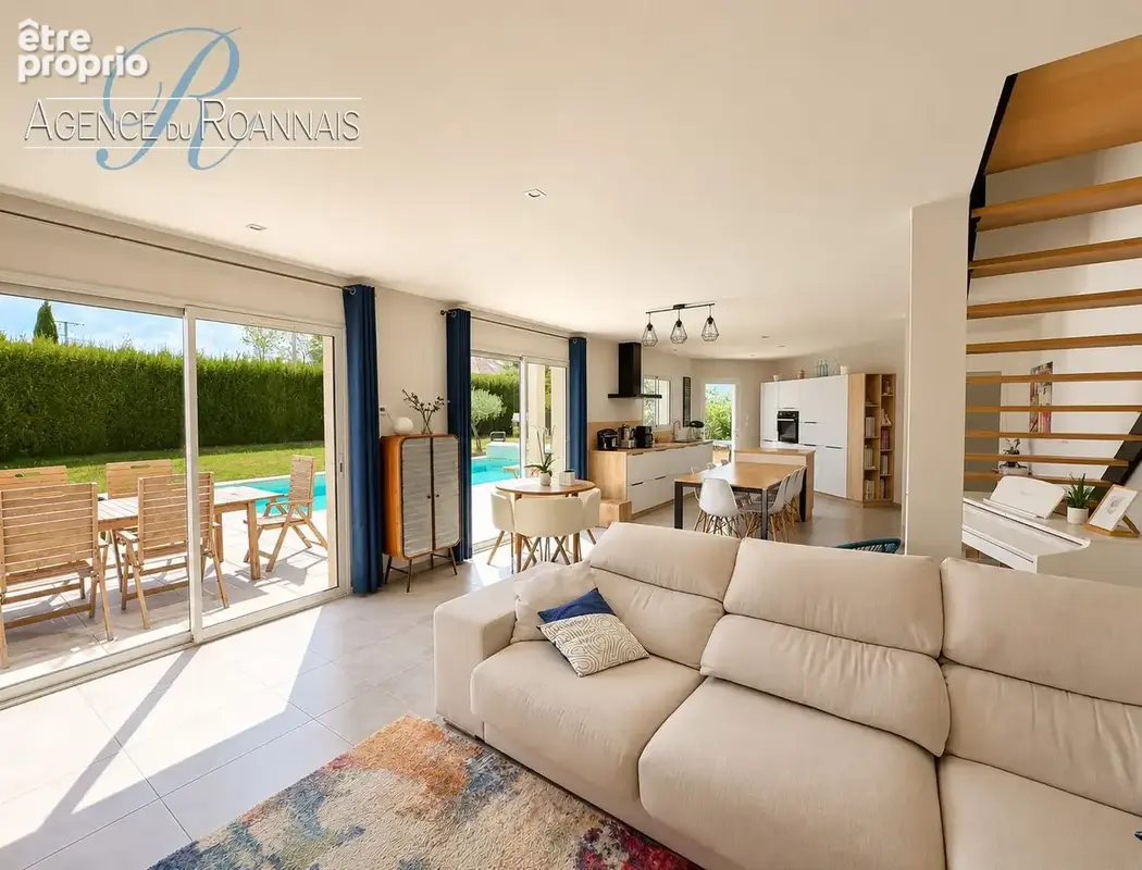 SAINT-CYR-DE-FAVIÈRES   une villa  avec piscine où confort, modernité et convivialité se rencontrent - photo 6