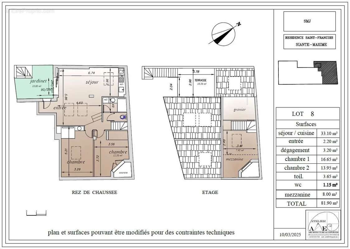 Appartement à SAINTE-MAXIME