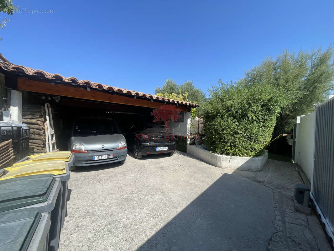 Gigean - villa t4 de plain pied avec piscine + appartement independant - photo 33