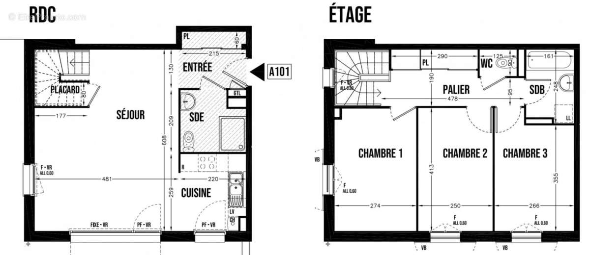 Maison à CHERBOURG-OCTEVILLE