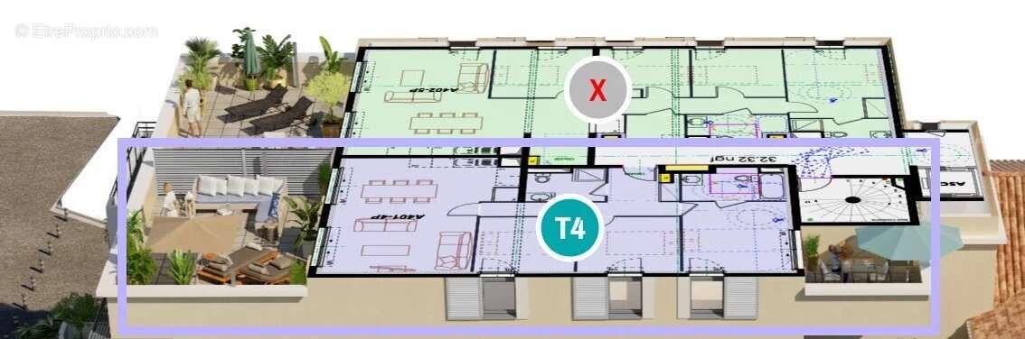 Appartement à LA CIOTAT