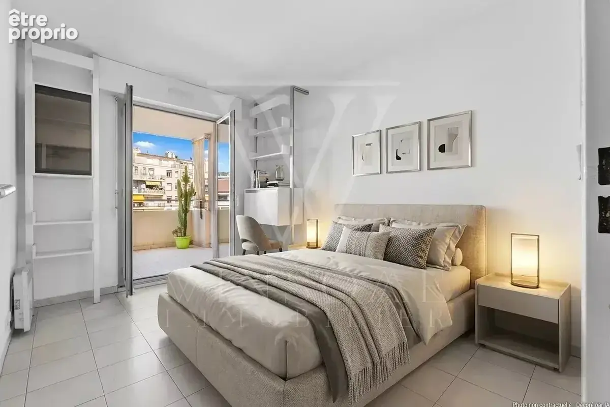 Cannes – 3 pièces au calme absolu avec terrasses  Fort potentiel locatif - photo 5