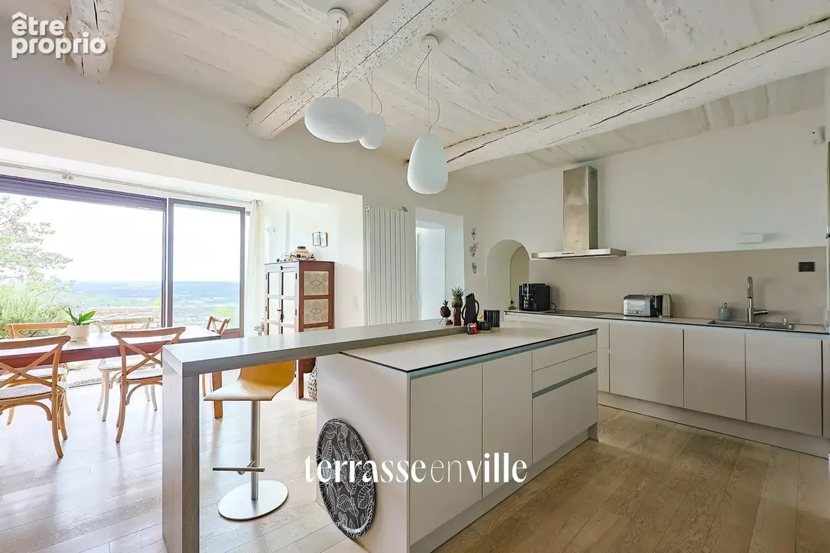Eguilles - maison t6 - terrasse - vue - 898000 € - photo 7