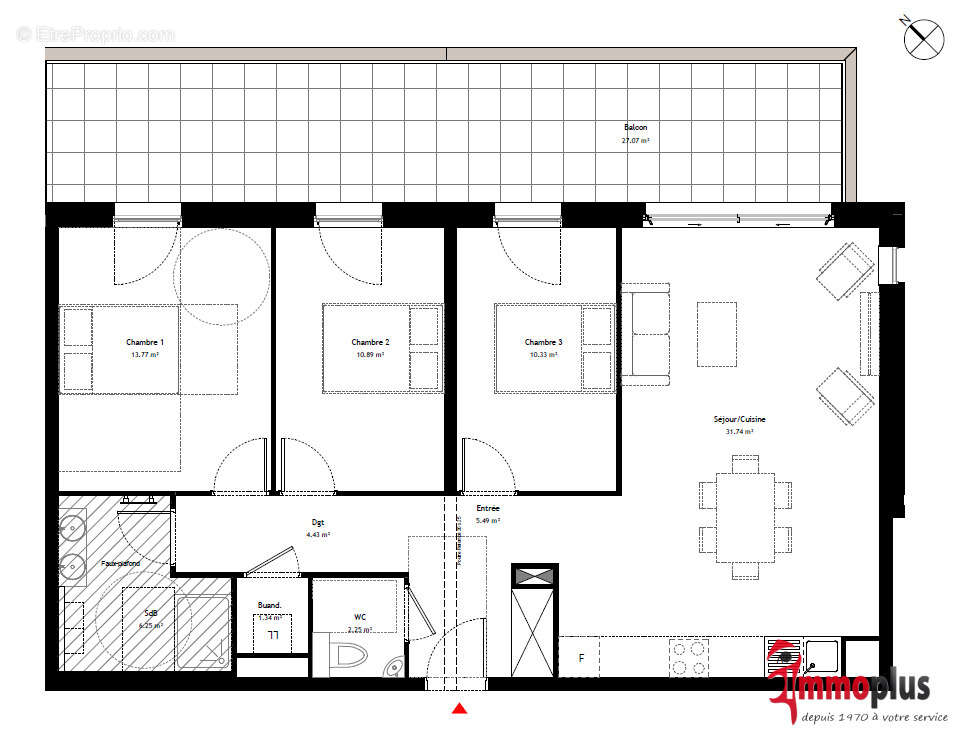 Appartement à ROSENAU