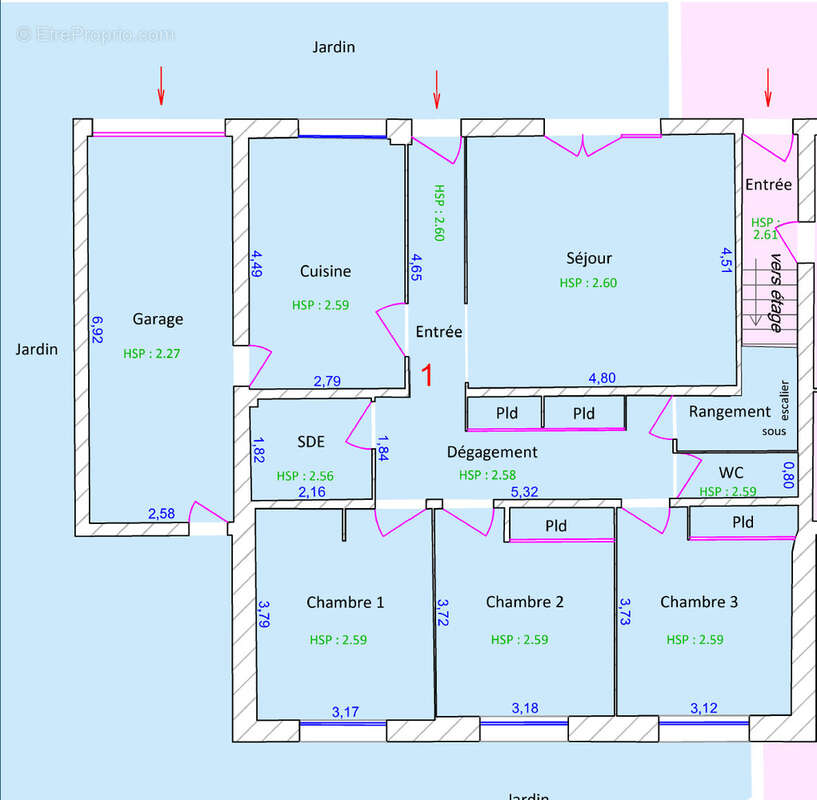 Appartement à PORTET-SUR-GARONNE