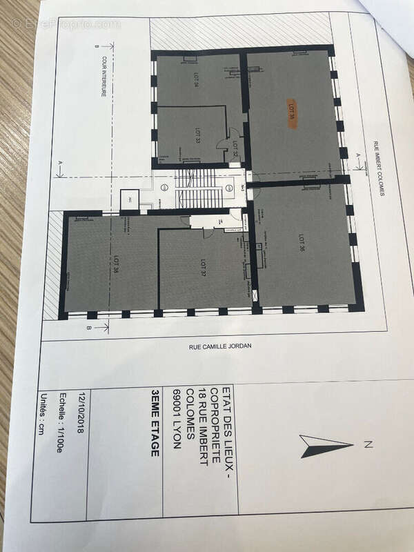 Appartement à LYON-1E