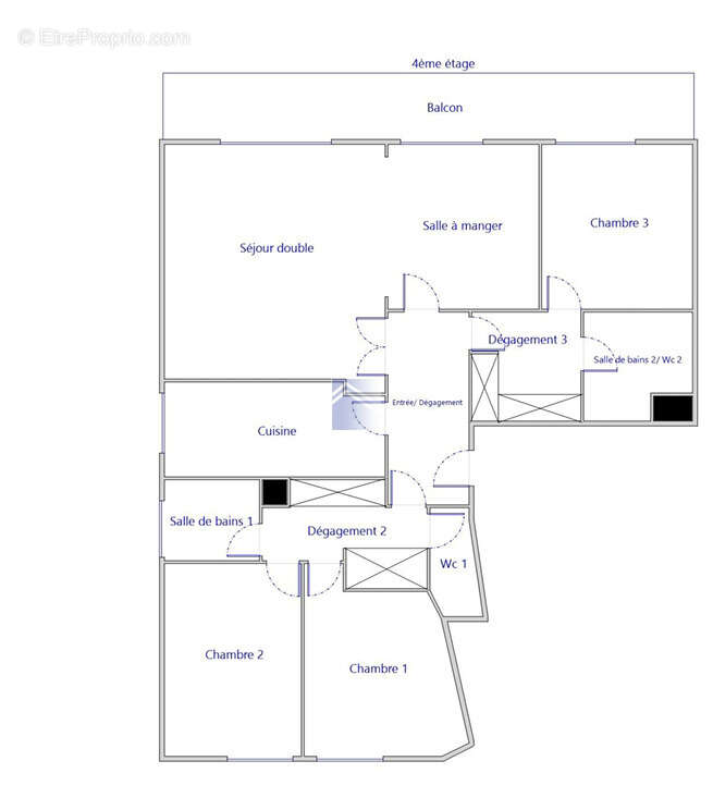 Appartement à COURBEVOIE