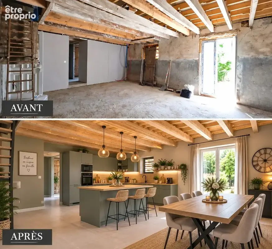 Maison 5 pièces 50 m² à vendre à Pleugriffet (56120) - photo 2