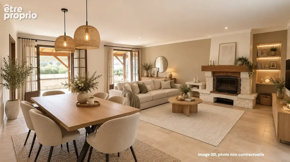 Maison de plain-pied avec sous-sol et grand jardin - photo 9