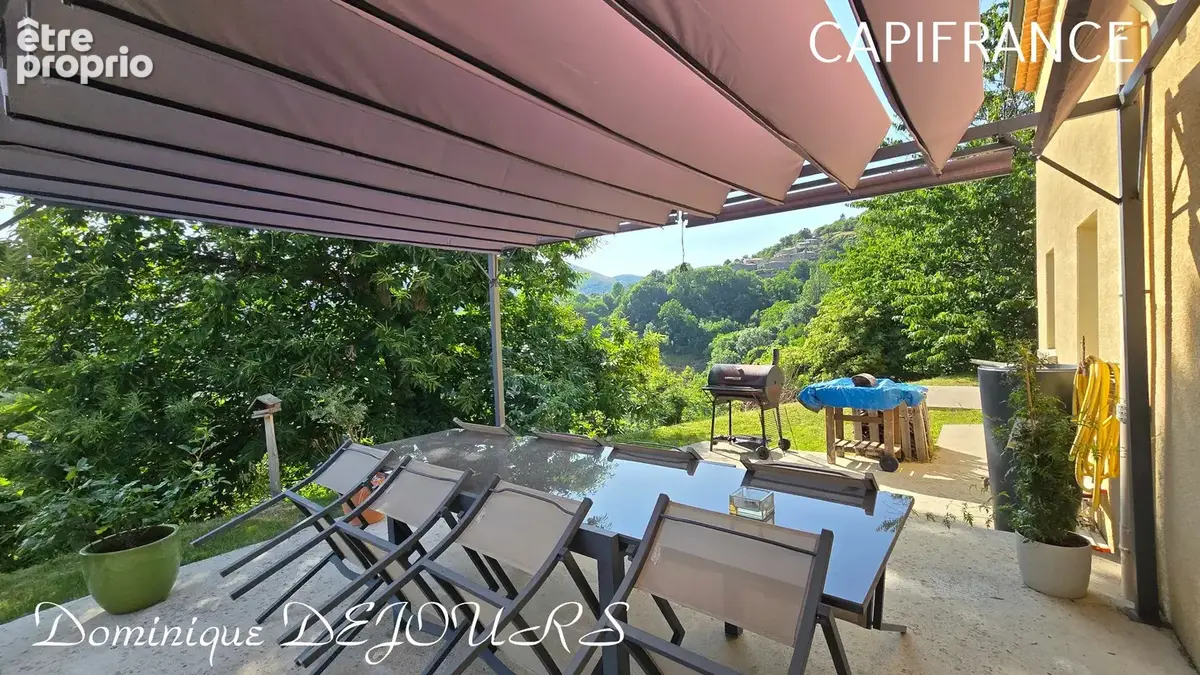 En Ardèche, à Issamoulenc - Maison de plain-pied avec vue dégagée sur la nature luxuriante - grand séjour - 4 chambres - photo 29