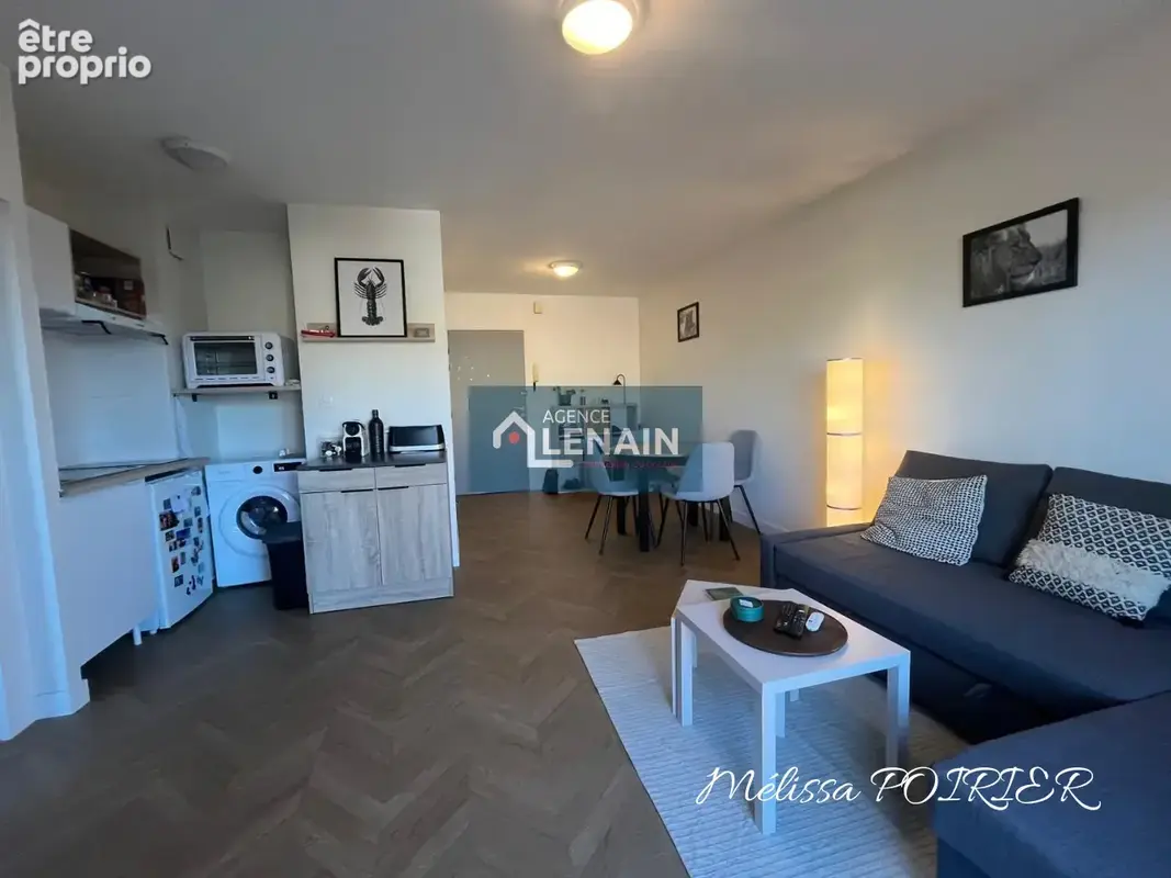 Appartement 2 pièces de 38 m2 avec balcon, cave et parking   Vendu loué - photo 2