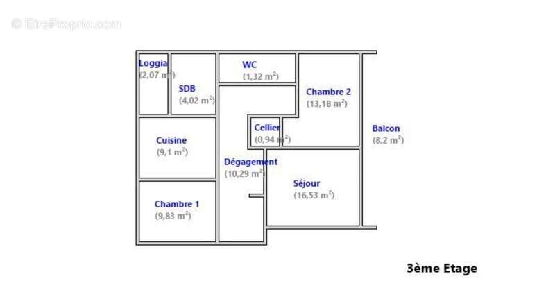 Appartement à BISCHHEIM