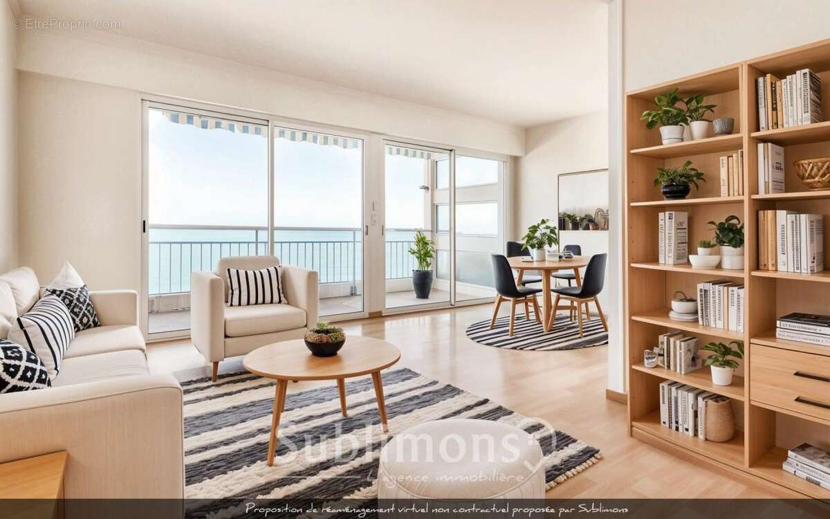 Appartement vue mer avec accès direct à la plage - La Baule - photo 2