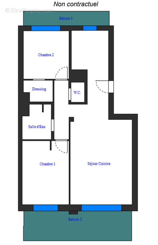 Appartement 68 m² à Nice  - photo 16