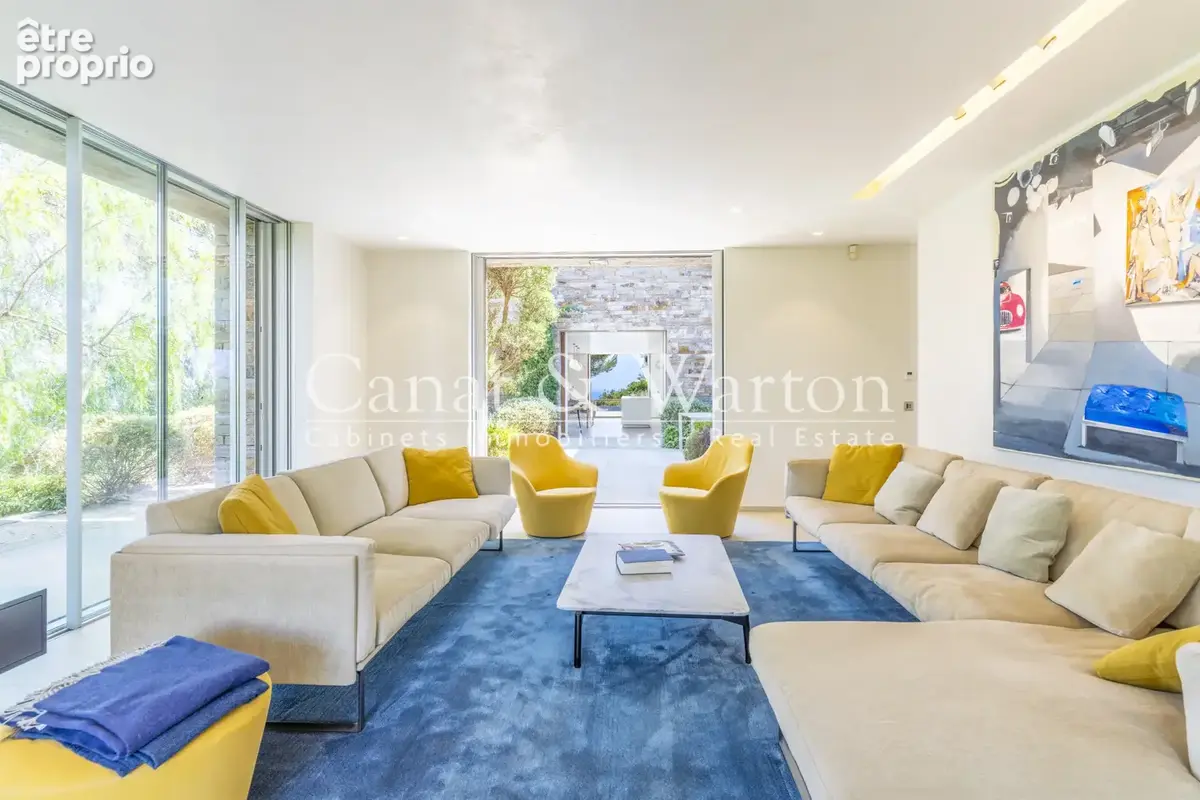 À gigaro: à quelques pas de la plage, villa contemporaine avec vue mer & piscine - photo 2