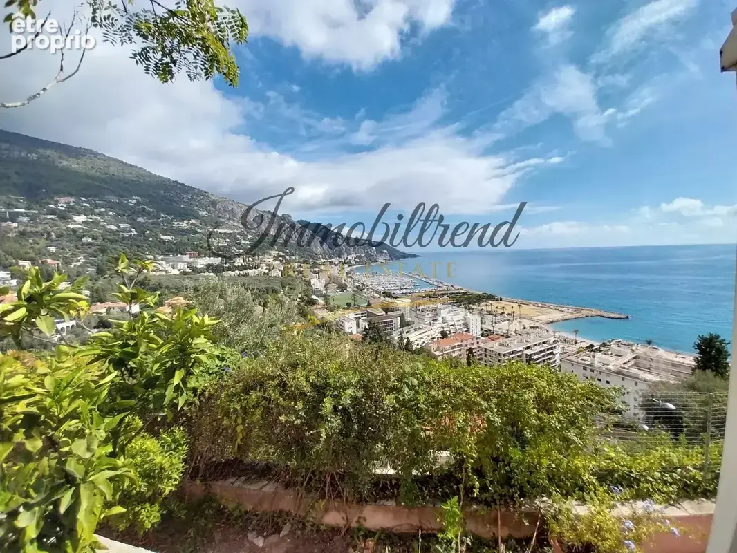 Menton boulevard de garavan – vente villa avec vue mer panoramique - photo 34