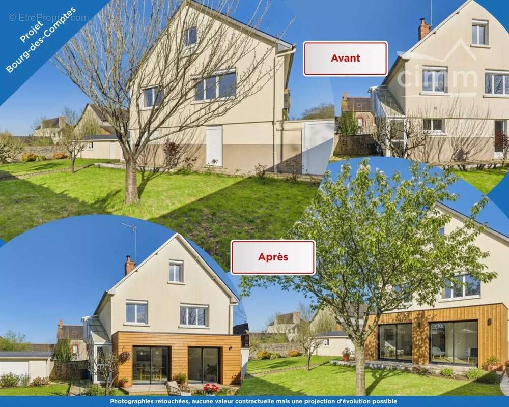 Maison à BOURG-DES-COMPTES