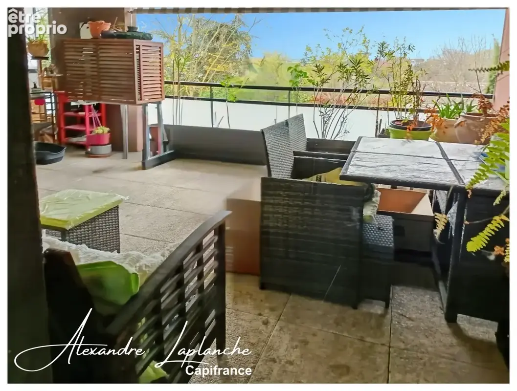Appartement à vendre 3 pièces TOULOUSE (31) avec grande terrasse couverte sans vis à vis, ascenseur et double garage en résidenc - photo 5