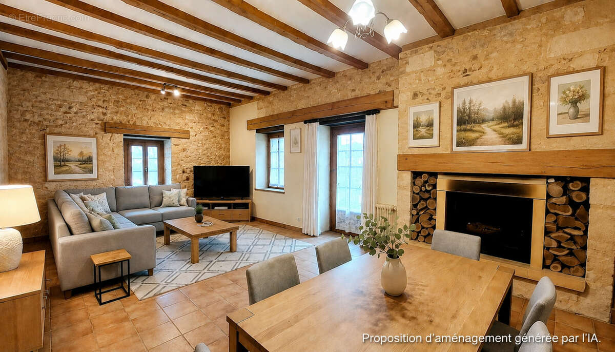 A vendre. Ensemble de 250m² à Tursac (24) avec maison d'habitation, gîte, piscine lagon sur près de 1,5 hectares de terrain en p - photo 6