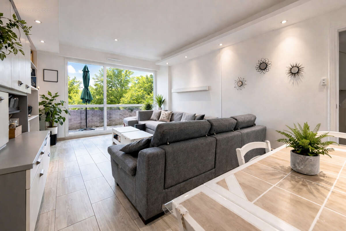 Salon - Appartement à BRUNOY