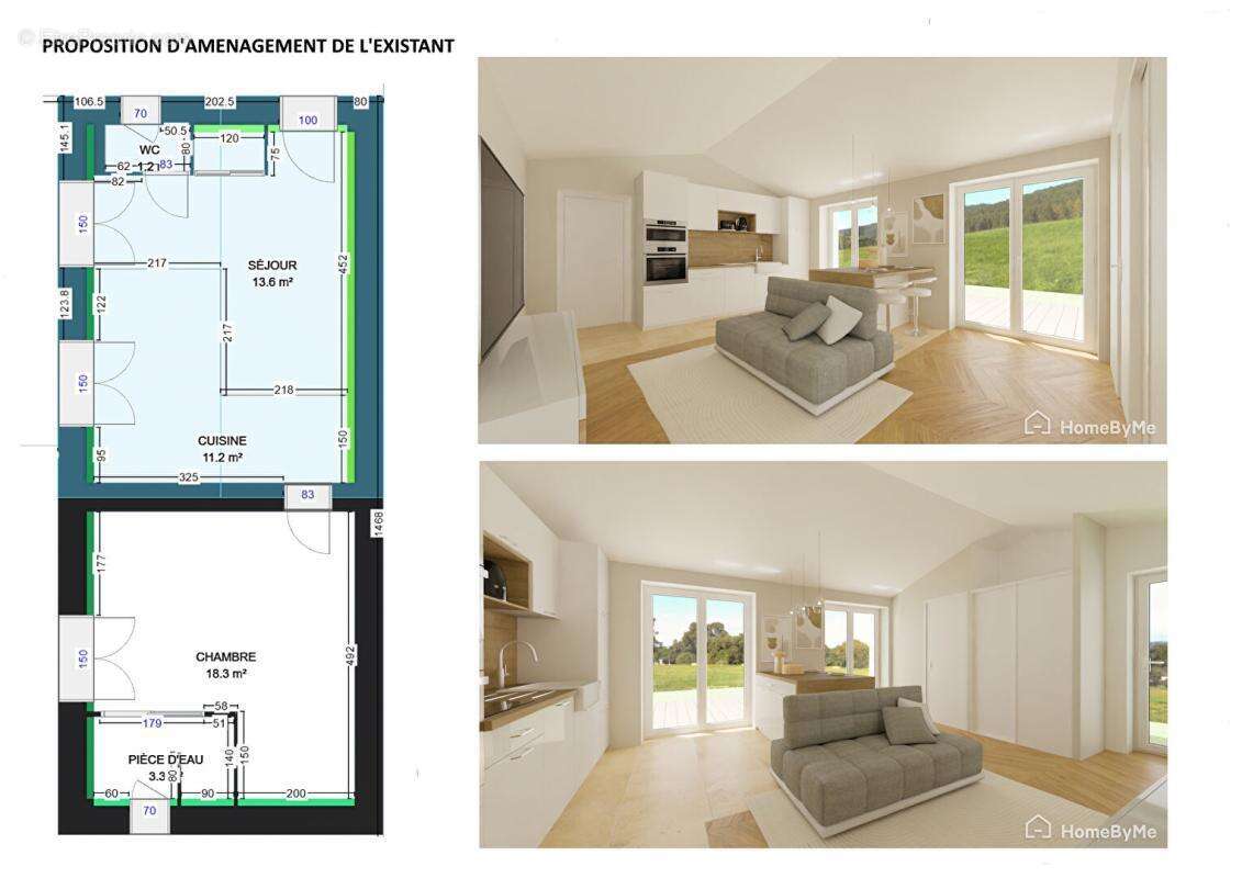 Maison 50m² sur terrain 2 500m², Divatte sur Loire (44450) - photo 5