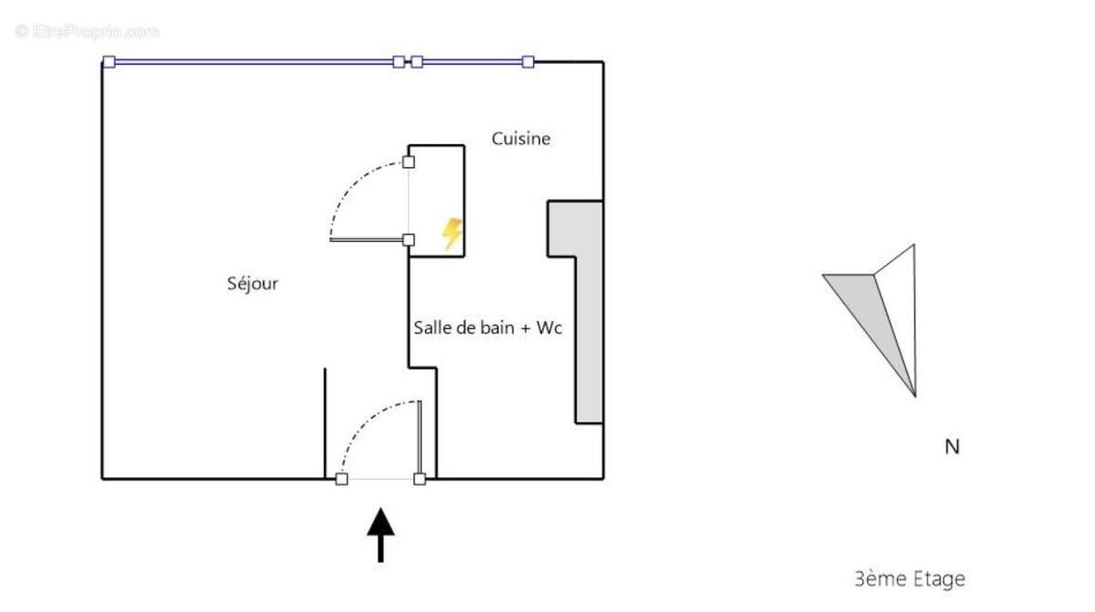 Appartement 15 m² à Besancon  - photo 8