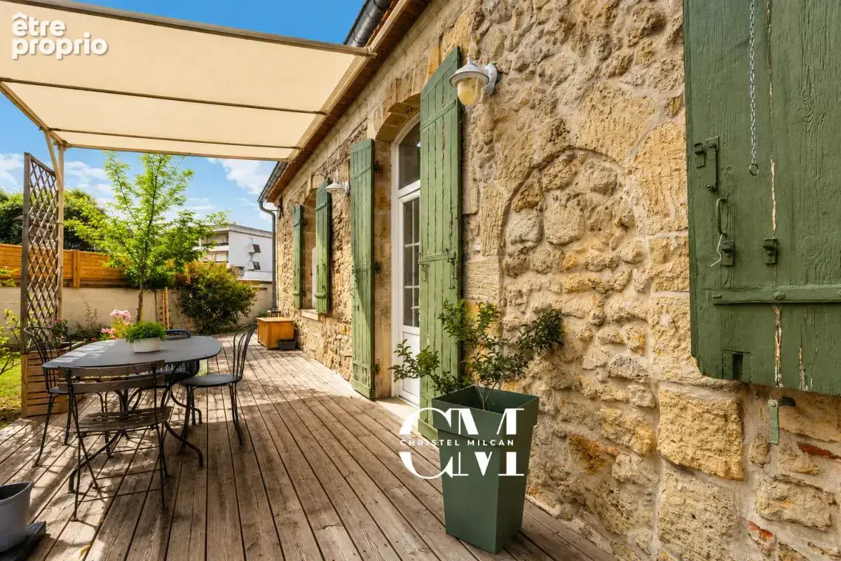 Maison en pierre plain pieds 175 m² Le Bouscat Centre, jardin, piscine, double garage - photo 4