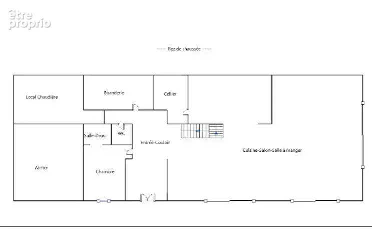 Superbe grange rénovée   Beaux volumes et logement indépenda - photo 12