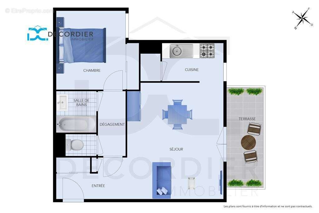 Thonon-les-bains est – t2 lumineux avec balcon & parking - photo 2