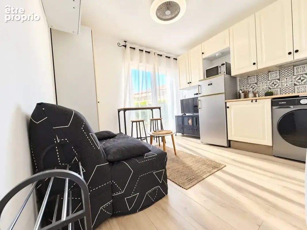 Balaruc-les-bains  studio meublé 13 m²  secteur thermes / parc  idéal investissement - photo 3